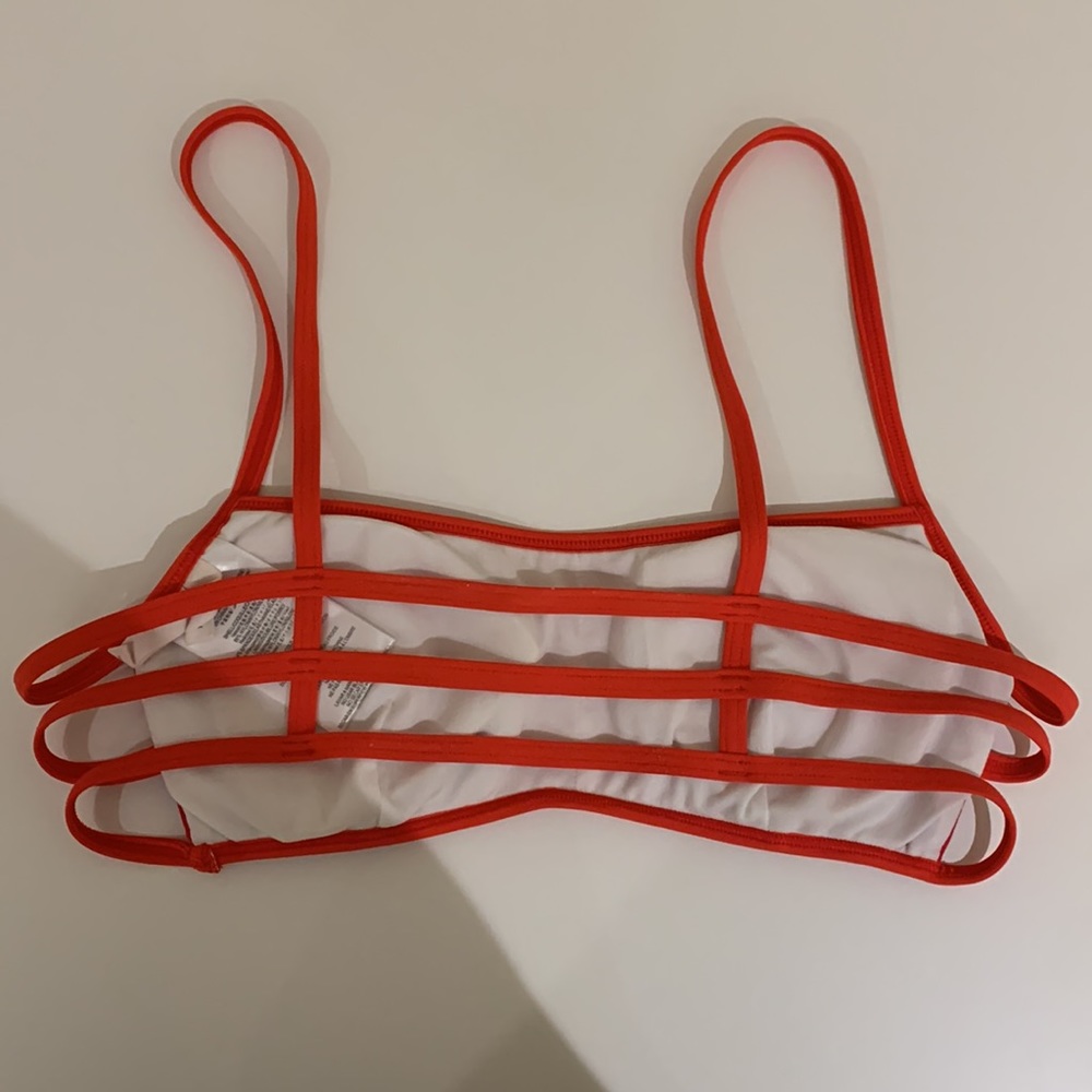 BCBGeneration Red Bathing Suit Size Small - Picture 4 of 11